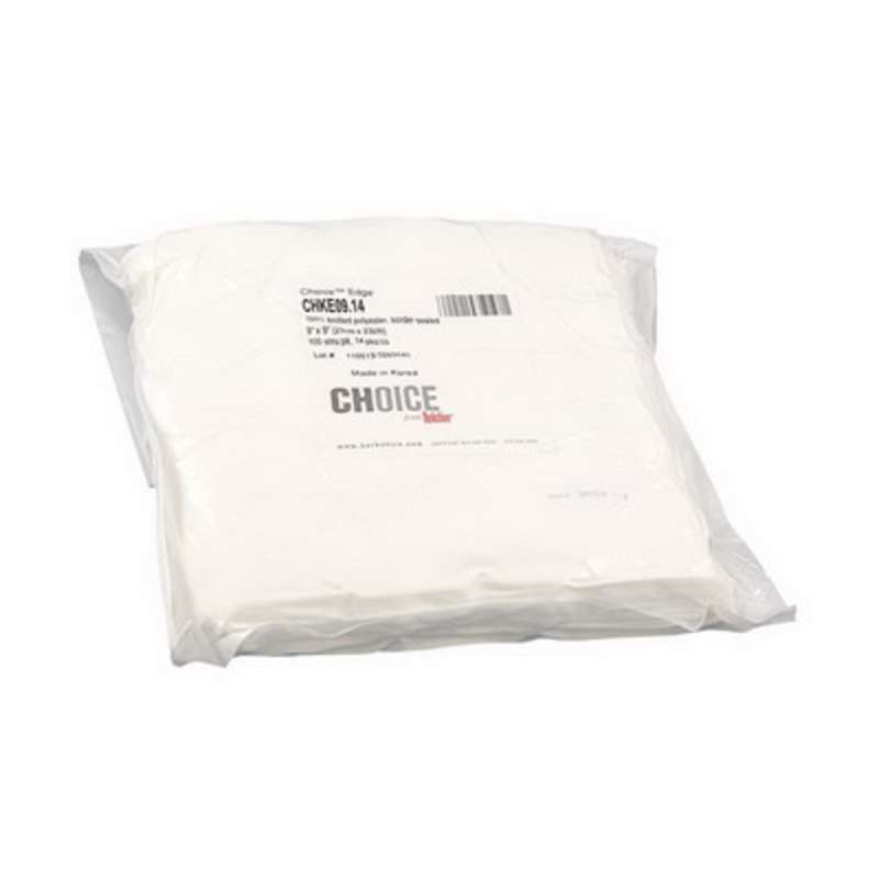 Choice® Edge 9″ x 9″, Cleanroom Laundered Wipe, 14 Packages per Case